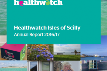 Healthwatch Isles of Scilly Annual Report 2016 to 2017